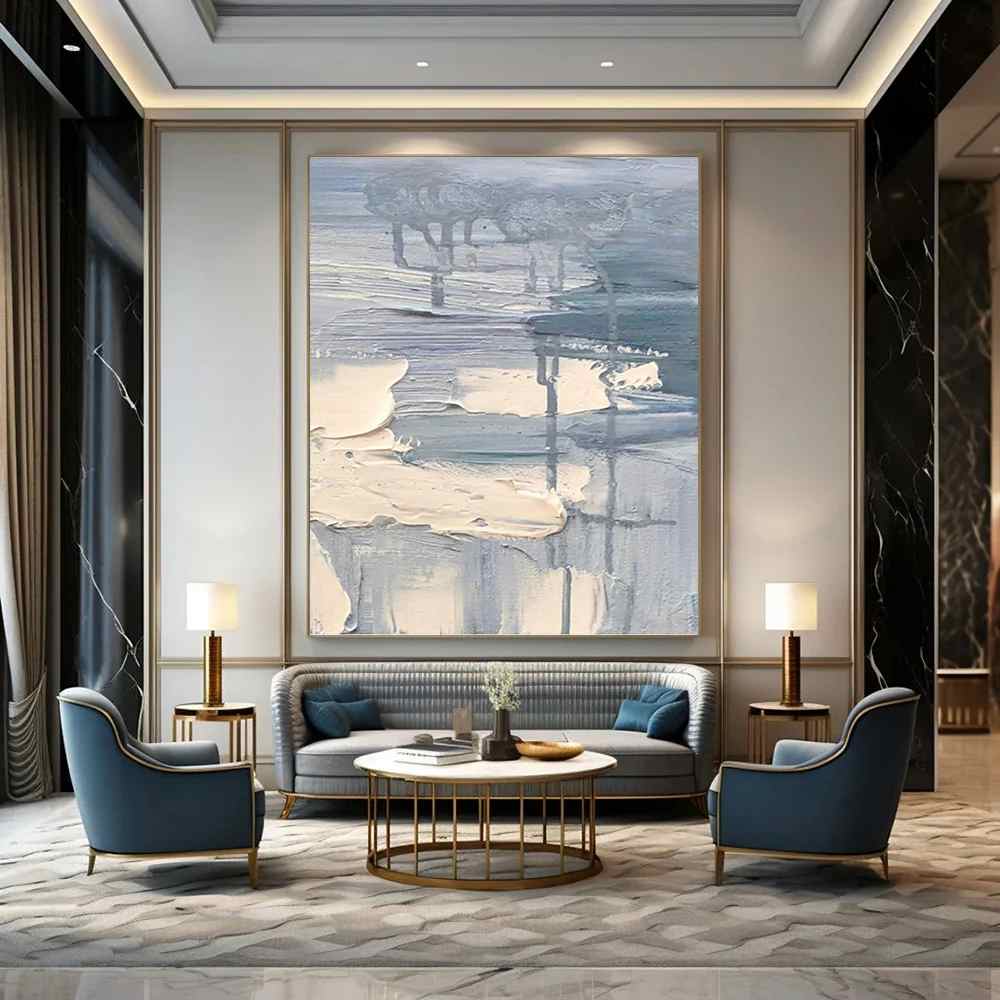 Beach_Beige_Blue_Grey_Abstract_Wall_Art_9WPL0 wall art
